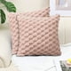 thumbnail image 3 of Fundas de almohada, fundas de almohada, fundas de almohada decorativas de terciopelo con copos de nieve de color liso, almohada de oficina, sofá, almohada de apoyo lumbar, funda de almohada de apoyo p, 3 of 7