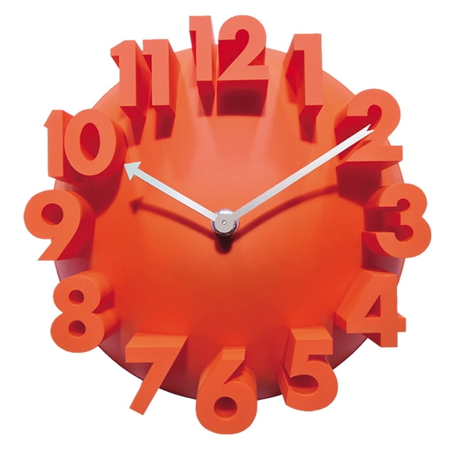 Reloj de pared 3D, reloj digital moderno El reloj redondo moderno es adecuado para uso doméstico.
