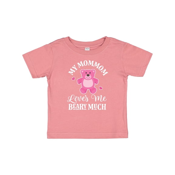 Inktastic Mommom Loves Me Girls Bear Girls Baby T-Shirt