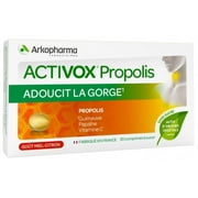 Arkopharma Activox Propolis Lozenges Honey Lemon Flavor Sugar Free 20 Tablets