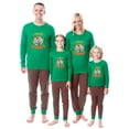 thumbnail image 4 of Chuck E. Cheese Christmas Merry Cheesemas 2PC Long-Sleeve Matching Family Pajama Set For Adults Kids, 4 of 5