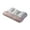 Pink, variant on Cervical Pillow Cervical Pillow Ergonomic Memory Foam Pillow for Neck Support Breathable Pillowcase for Side and Back Sleepers Pain Relief Improved Sleep Quality Memory Foam Pillow