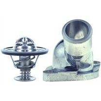 Engine Coolant Thermostat Housing Assembly - Compatible with 1996 - 2005 Chevy Astro 4.3L V6 1997 1998 1999 2000 2001 2002 2003 2004