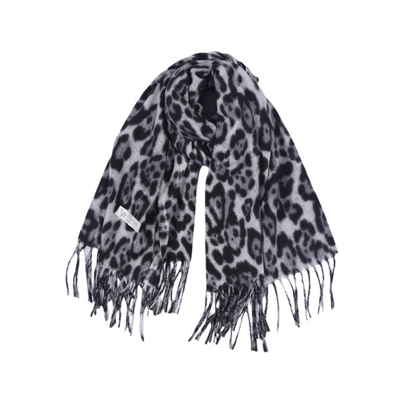 COOLHOOD Stylish Animal Pattern Oversized Scarf Winter Neck Warmer Lightweight Polyester Fashion Shoulder Wrap Shawl