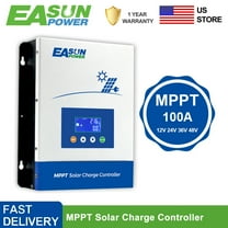 MPPT Charge Controller 100A Battery Regulator 12V/24V/48V Charger Solar 150V PV