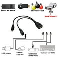 thumbnail image 2 of USB A Famale to Micro USB Male & Female 2-in-1 Micro USB Host OTG Adapter Cable, 2 of 3