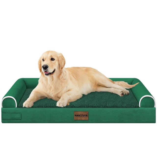 Cama Ortopédica Grande para Perro NANUYA 66x56 cm Sofá Impermeable
