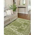 thumbnail image 3 of Unique Loom Bromley Collection Area Rug - Wells (7' 10" x 10' Rectangle Green/Ivory), 3 of 6