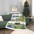 thumbnail image 3 of Birthday Christmas Wedding Gifts for Dad, Personalized Custom Blanket with Photo to Dad Men from Daughter Son, Custom Dad Gifts, Dad Blanket (DAD 9), 3 of 6