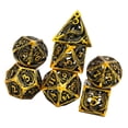 thumbnail image 1 of Hollow Metal Dice Set Polyhedral  for Role Playing Games dice, 1 of 8