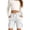 0##White161, variant on Lullu Cargo Shorts for Girls Athletic Pull on Drawstring Utility Shorts, Black, Sizes 2-15