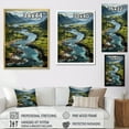 thumbnail image 4 of Designart "Hawaii horizon I" Hawaii Floater Framed Canvas Print, 4 of 7