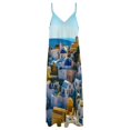 thumbnail image 4 of Oia Santorini Robe Sans Manches Robes de Cérémonie Robes pour Femmes, 4 of 4