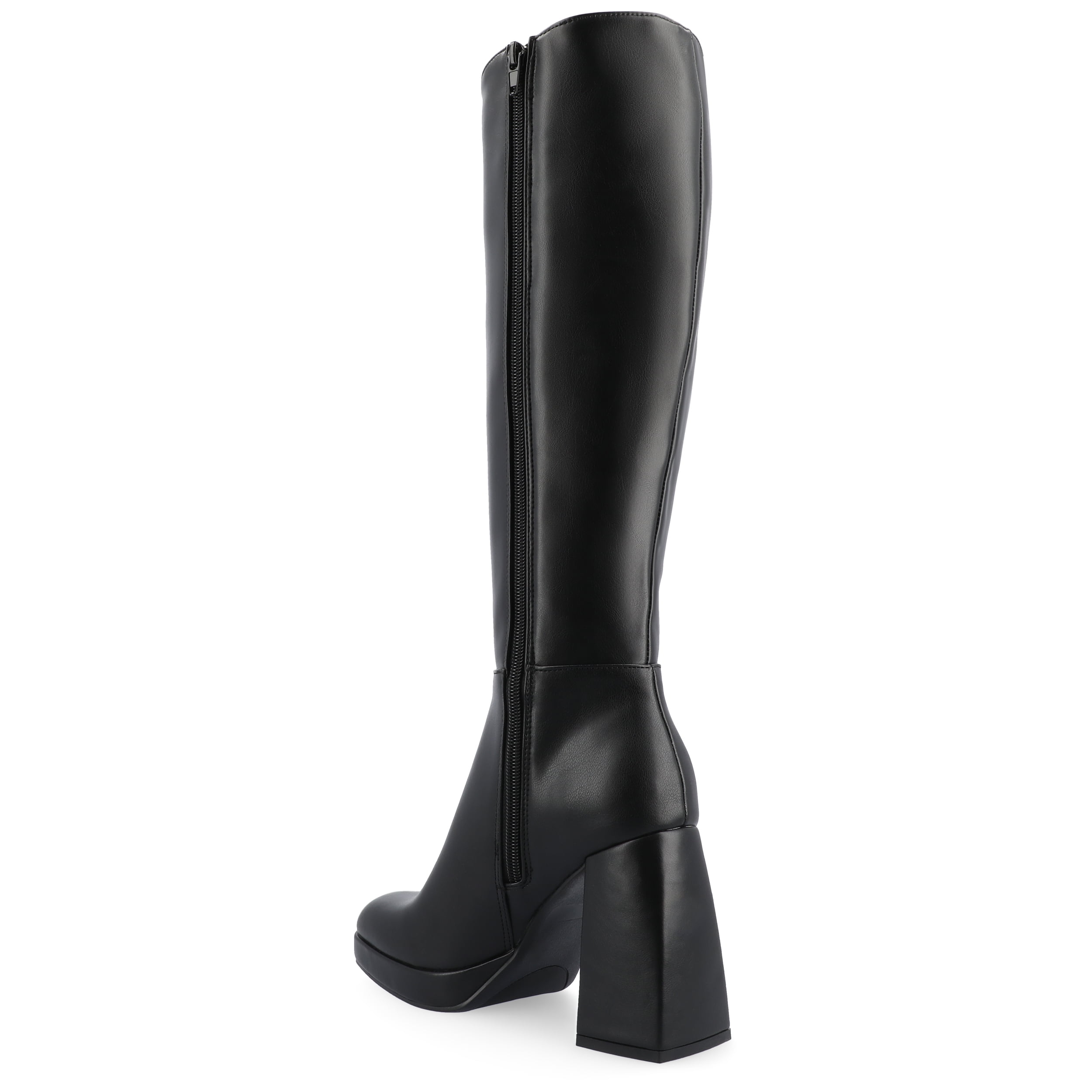 Journee Womens Mylah Platform Square Toe Boots