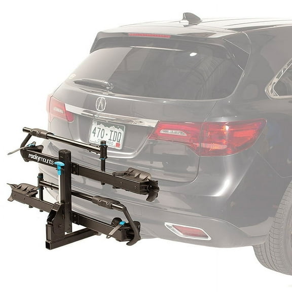 RockyMounts MonoRail Hitch Bike Rack - 2-Bike, 2" Receiver, Black