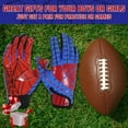 thumbnail image 3 of HANDLANDY Youth Football Gloves Kids Receiver Gloves Boys Girls Football Gloves Best Gift, 3 of 7