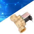 thumbnail image 4 of G1/2" Female Thread Normally Open Brass Solenoid Electromagnetic Valve One-Way Brass Inner Wire Solenoid Valve, 4 of 8