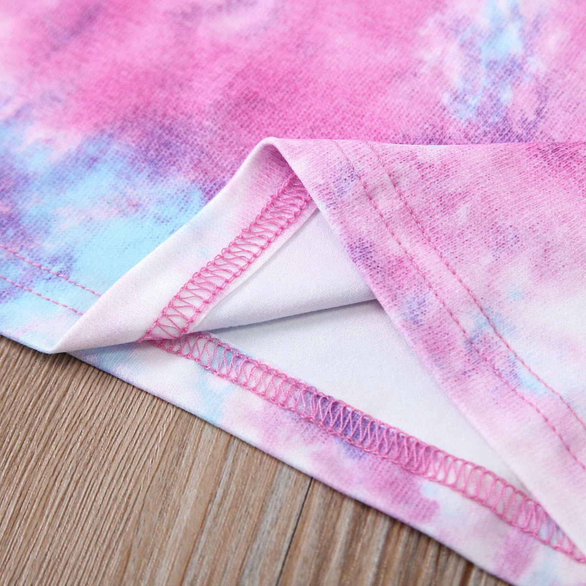 SHTXOZHI Baby Boy Girl Tie-Dye Clothes Set 2 Piece Long Sleeve Crewneck Tops Pants Kids Toddler Fall Winter Outfits