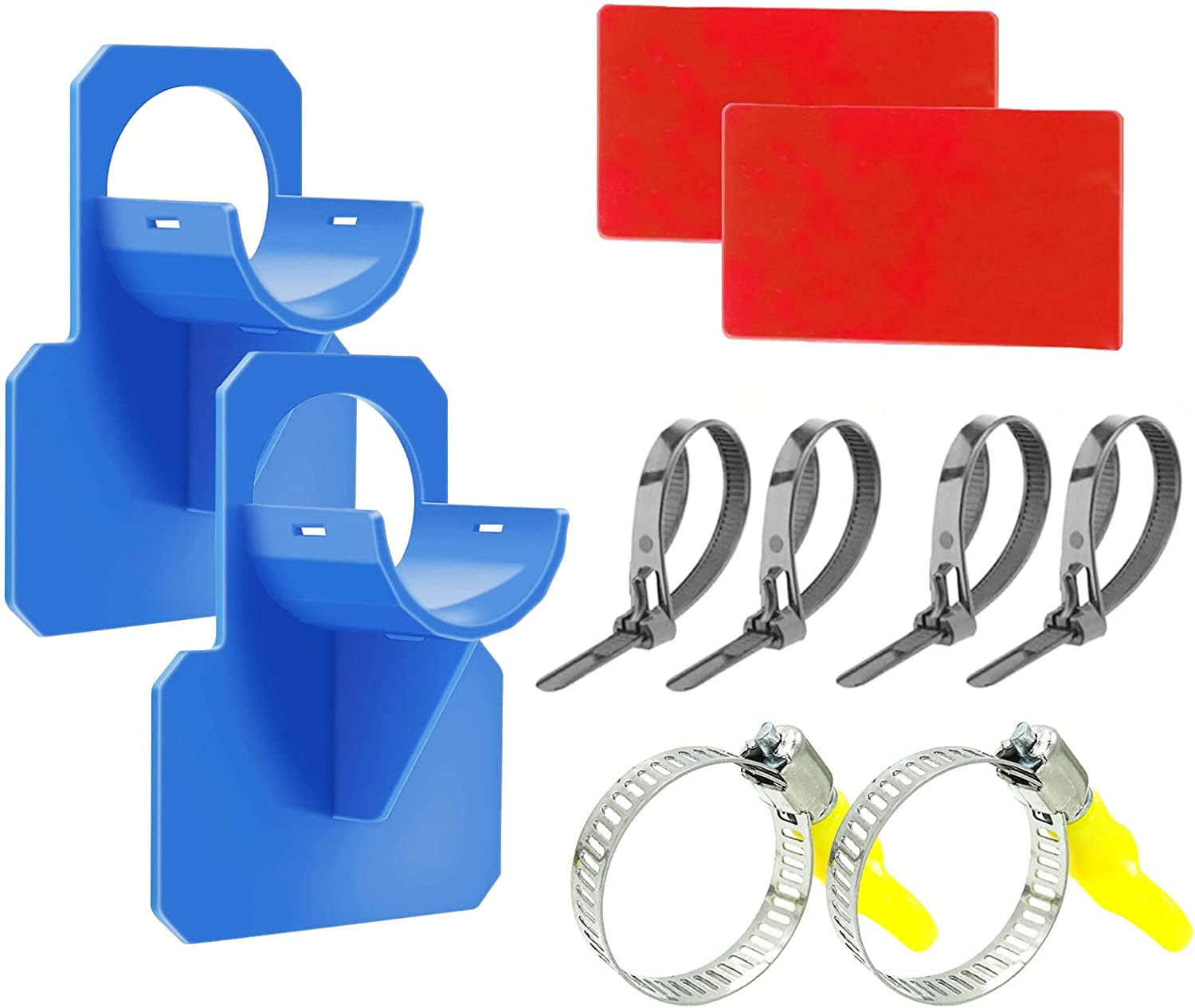 2 Pack (3037mm) Pool Hose Holder Plastic Above Ground Pool Hose Holder