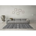 thumbnail image 3 of Ahgly Company Indoor Rectangle Abstract Gray Modern Area Rugs, 8' x 10', 3 of 4