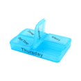 thumbnail image 2 of Herwey Weekly Pill Dispenser Storage Medicine Case Organizer, 2 of 7