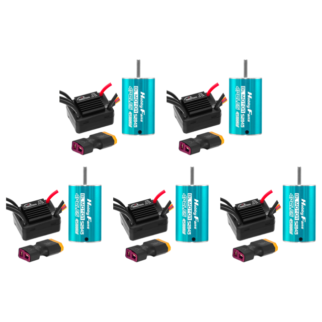 Motor sin escobillas 1 2845 4500KV sin sensor con conjunto combinado ESC 30A para coche RC /14