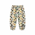 thumbnail image 4 of ZACPNCV Toddler Rain Pants Boys Girls Waterproof Pants Cute Printed Mud Dirty Proof Hiking Trousers Rain Suit Outdoor Yellow 10-12 Years, 4 of 4