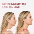 thumbnail image 4 of Plantifique Rose Quartz Gua Sha Facial Tool, Face Massager for Lymphatic Drainage, 4 of 10