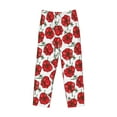thumbnail image 4 of Goofa Hand Drawn Tomatoes Printed Soft Pajama Pants for Men, Wide Leg Comfy Casual Lounge Yoga Pants-XX-Large, 4 of 9