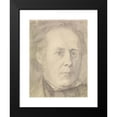 thumbnail image 2 of Dante Gabriel Rossetti 19x24 Black Modern Framed Museum Art Print Titled - Portrait of Major Calder Campbell, 2 of 5