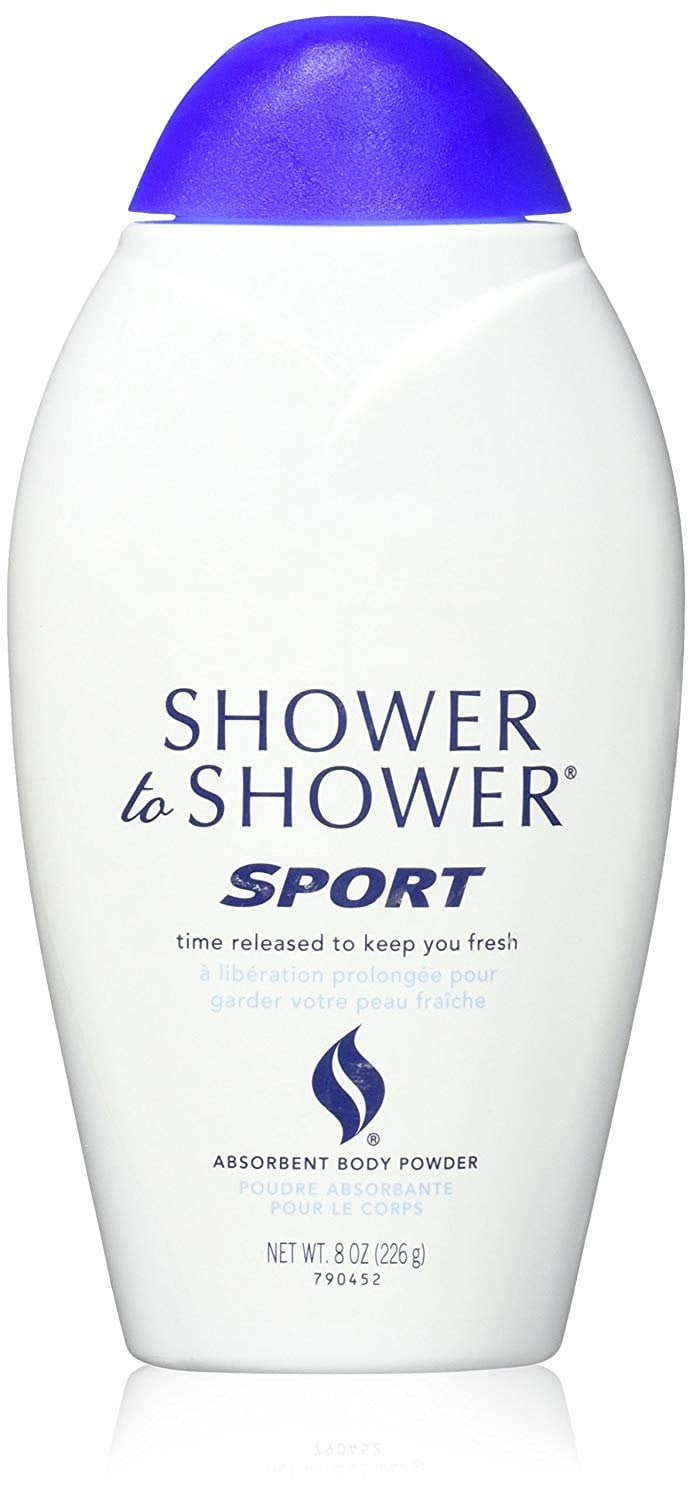 SHOWER TO SHOWER Body Powder Sport 8 oz