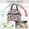thumbnail image 4 of Naloa Watermelon Print Lunch Bag for Women & Men Insulated Lunch Box or Cooler Lunch Tote Bags for Work, Travel, Outdoor, 4 of 5