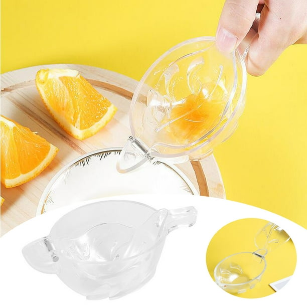Exprimidor de Limón con Clip para Limón, Herramientas de Cocina, Exprimidor Antideslizante, Extractor Manual