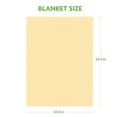 thumbnail image 4 of Ovente Heated Blanket Electric Throw Soft Flannel Fleece 50 x 60 Inch Full Body Size with 3 Heating Control & Over Heat Protection Auto Shut Off, Machine Washable for Home or Office, Beige BL0145BG, 4 of 8