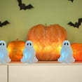 thumbnail image 4 of CuiLiyq Halloween Ghost Night Light Decorations, Adorable Ghost Lamps for Indoor Halloween Decorations, for Bedroom Bars Kitchen Table Halloween Party Props (White), 4 of 6