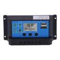 thumbnail image 3 of MOS Solar Charge Controller, 10A 12V 24V 2-Way Solar Panel Regulator LCD Screen PWM 3 Stage Battery Regulator Suitable For Home Industry And Business Etc, 3 of 8