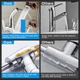 thumbnail image 6 of 360° Kitchen Sink Faucet, Stainless Steel, Cold / Hot Tap Dispense, Kitchen & Dining, 6 of 12