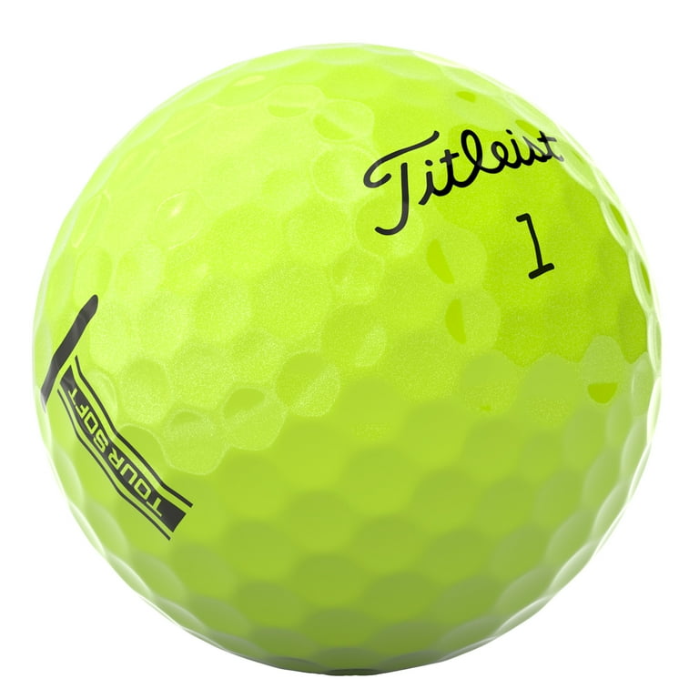 Free Shipping! Titleist 2024 Tour Soft Golf Balls 12ct Yellow Soft