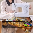 thumbnail image 4 of HELLHERO Autumn Horse Pattern Design Sewing Machine Mat Lightweight with Storage Cylinder Non Slip to Store Bobbins for Most Sewing Machines, 4 of 5