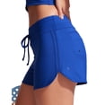 thumbnail image 4 of CRZ YOGA Board Shorts for Women 3'' High Waisted Beach Swimwear Bottoms Bathing Trunks with Liner, 4 of 4