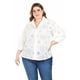 thumbnail image 1 of Blusa bordada de algodon Roman Fashion /Tallas Extras, 3952 (Blanco) blanco 36, 1 of 8