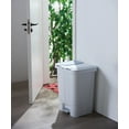 thumbnail image 4 of Step N’ Sort 11 gal 2 Compartment Trash & Recycling Bin Kitchen Garbage Can White, 4 of 18