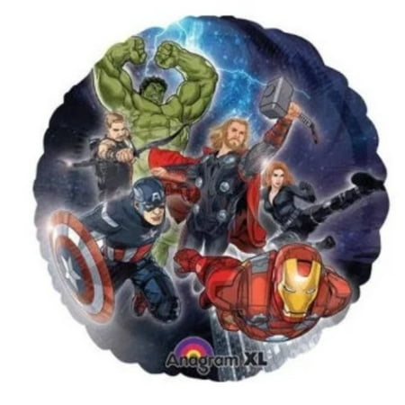 18" AVENGERS TEAM Balloon Party Supplies Decorations Foil Mylar Balloon