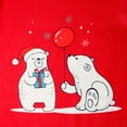 thumbnail image 5 of URMAGIC Matching Family Sleepwear Sets Christmas Pajamas with Cute Bear and Plaid Printed Long Sleeve Tee and Bottom Loungewear, 5 of 11