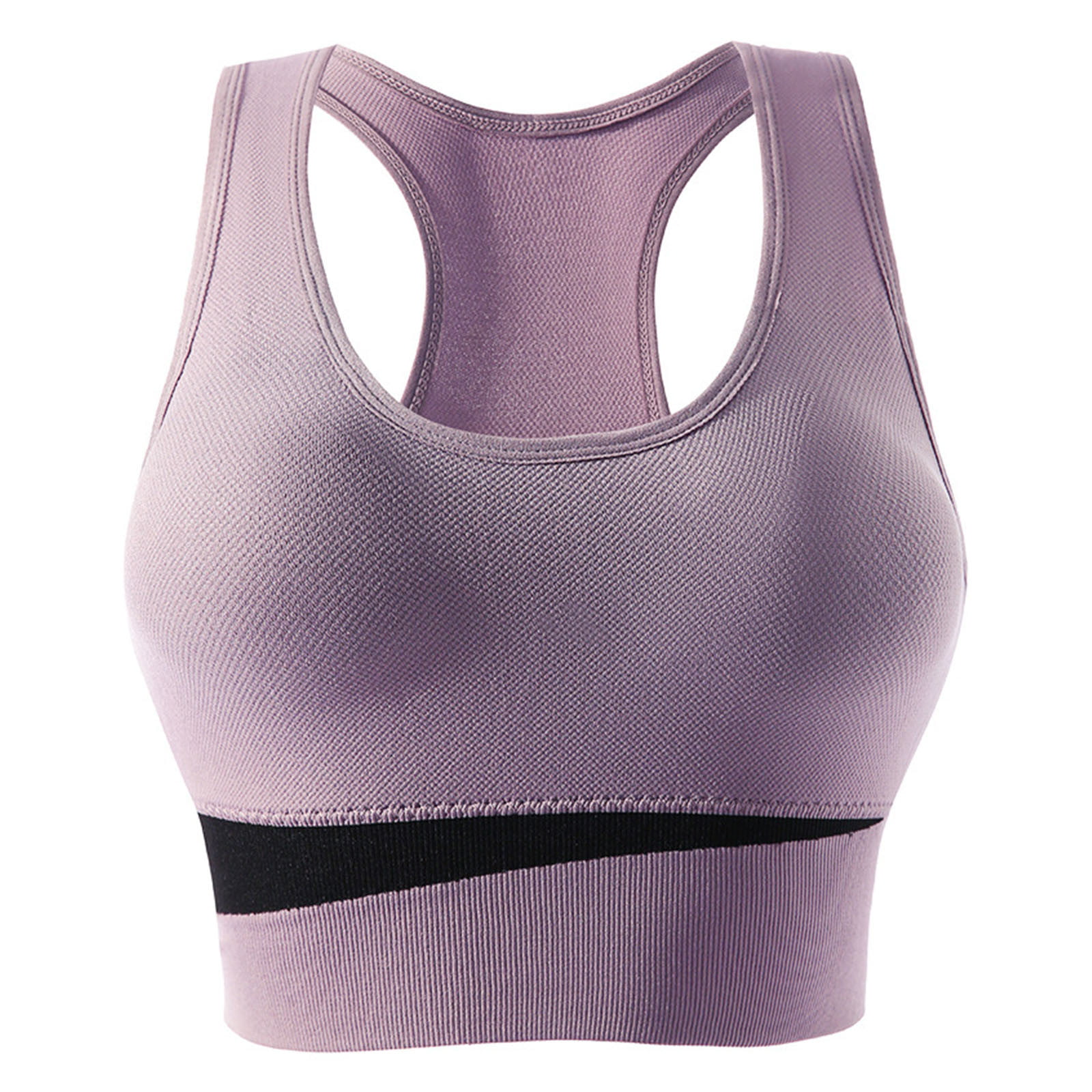 Women's Sports Bra Big Chest Small Running Shockproof Gathering No Steel  Ring Sports Bra Large Fitness Yoga Vest Tight Girdle Swimsuit