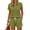 02Army Green, variant on ASDFVBKG Polo Shirts Set for Women Short Sleeve Collared Button Golf Tee and Shorts Cotton Business Casual Summer Work Tops Army Green 3XL