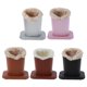 thumbnail image 2 of Soportes para anteojos de cuero Pu, soportes para anteojos con forro de felpa suave, soporte para anteojos, estuche seguro para anteojos con forro de felpa, 2 of 5