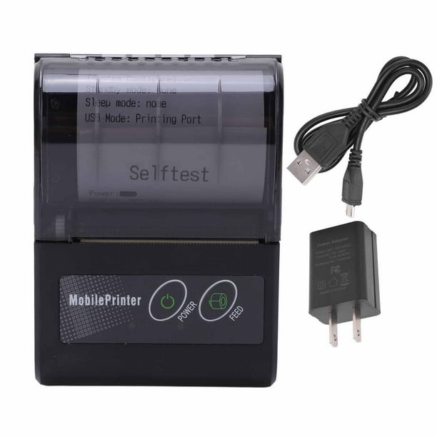 C, Impresora térmica inalámbrica Bluetooth de recibos Bluetooth POS Mini impresora térmica Artesanía excepcional