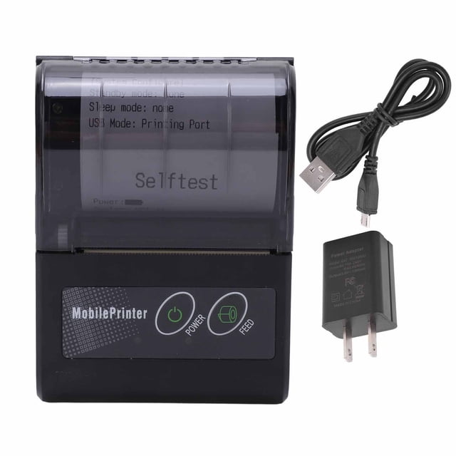 C, Impresora térmica inalámbrica Bluetooth de recibos Bluetooth POS Mini impresora térmica Artesanía excepcional