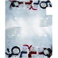 thumbnail image 4 of Coolnut Mailbox Covers Magnetic Oversize Cute Snowman with Christmas Hat Seasonal Mail Wraps for Home Outdoor Decor, 25.4"x20.78", 4 of 5
